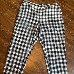 Checkered pants
